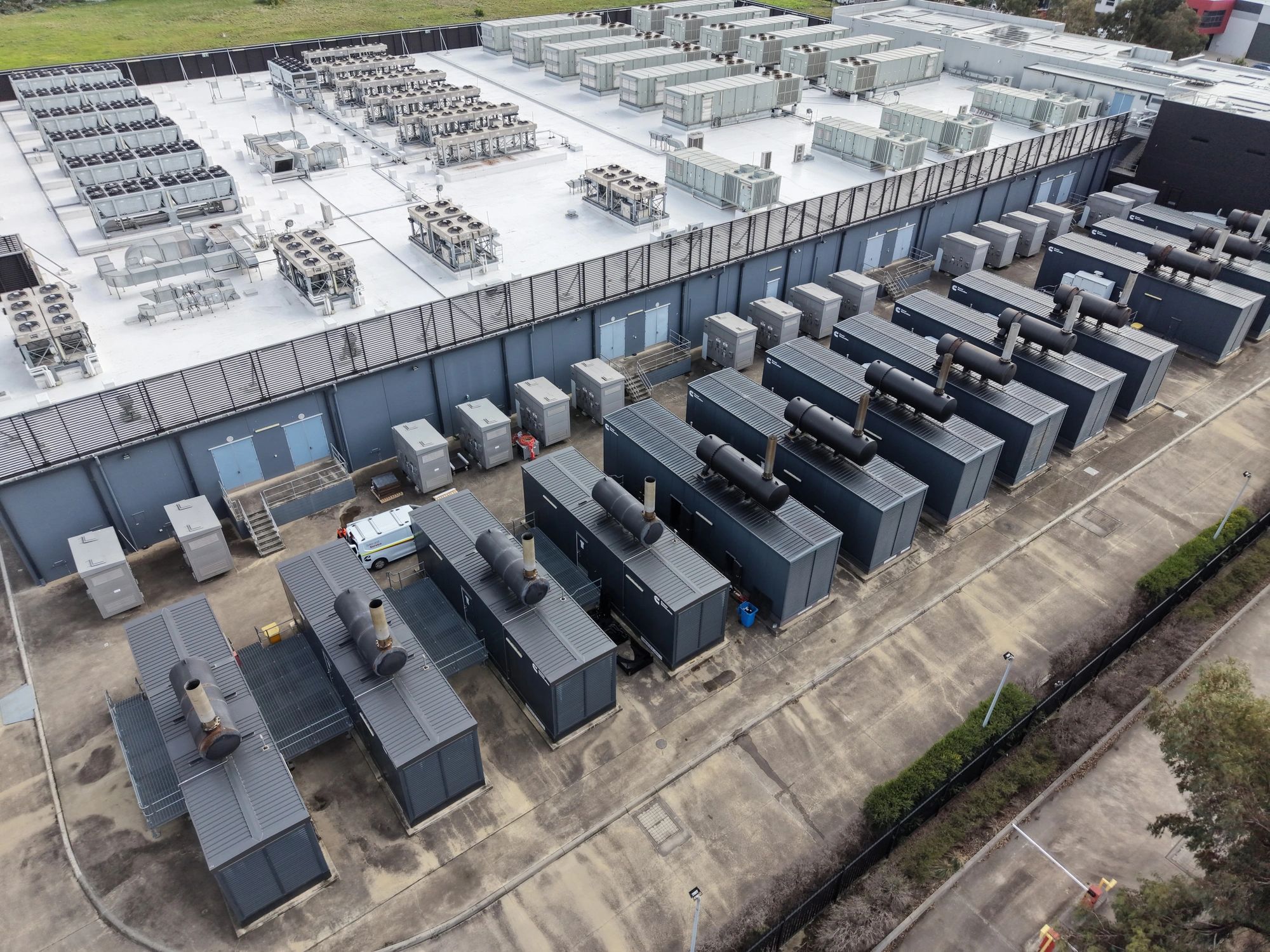 Industrial facility infrastructure and equipment layout